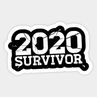 2020 Survivor. 2020 already Sucks! Worst Year ever! Sticker